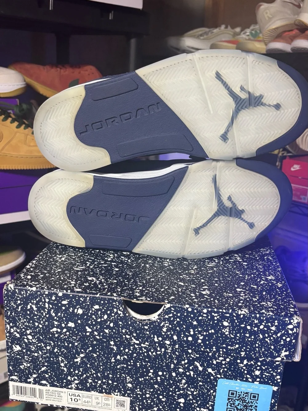 Air JORDAN 5 RETRO SE 'MIDNIGHT NAVY'-10.5M